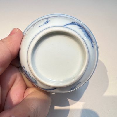 10 Chinese blue and white cups and 16 saucers, Kangxi and later — foto 62