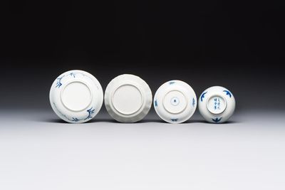 10 Chinese blue and white cups and 16 saucers, Kangxi and later — foto 7