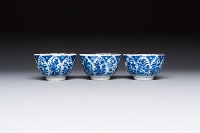 10 Chinese blue and white cups and 16 saucers, Kangxi and later — foto 10