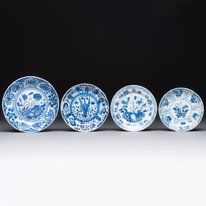 10 Chinese blue and white cups and 16 saucers, Kangxi and later — foto 2
