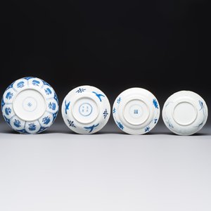 10 Chinese blue and white cups and 16 saucers, Kangxi and later — foto 3