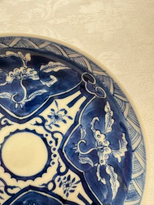 11 Chinese blue and white cups and 10 saucers, Kangxi and jade marks, 18/19th C. — photo 16