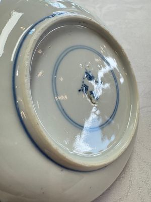 11 Chinese blue and white cups and 10 saucers, Kangxi and jade marks, 18/19th C. — photo 20