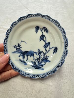 11 Chinese blue and white cups and 10 saucers, Kangxi and jade marks, 18/19th C. — photo 25