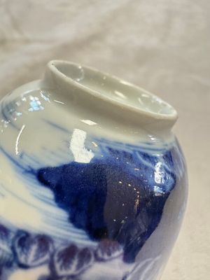11 Chinese blue and white cups and 10 saucers, Kangxi and jade marks, 18/19th C. — photo 99