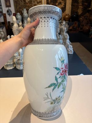 11 Chinese famille rose vases, Guang Hua Yi Pin 光華藝品, Qianlong and Jingdezhen marks, 20th C. — foto 16