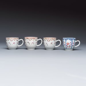 11 Chinese famille rose wares, one with gilt-bronze mounts — 照片 2