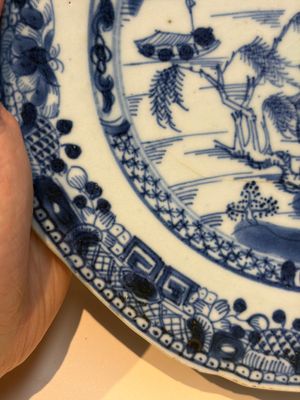 11 Chinese Imari-style and blue and white wares, Yongzheng/Qianlong — foto 45