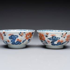 11 Chinese Imari-style and blue and white wares, Yongzheng/Qianlong — foto 2