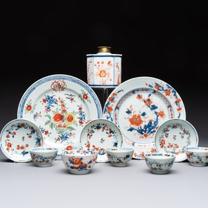 11 Chinese Imari-style and European-decorated wares, Qianlong — photo 1