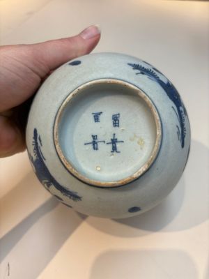 12 Chinese blue and white wares, Ming — photo 26