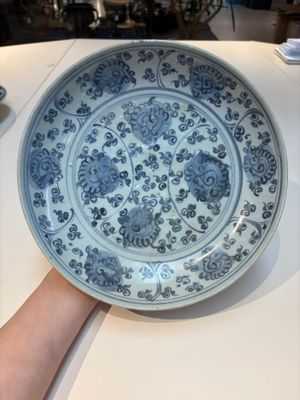 12 Chinese blue and white wares, Ming — photo 29