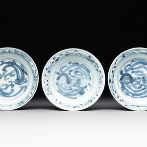 12 Chinese blue and white wares, Ming — photo 18