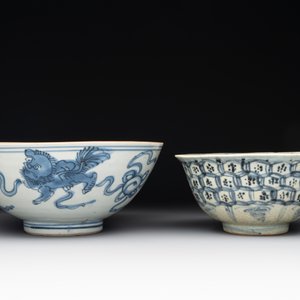 12 Chinese blue and white wares, Ming — photo 9