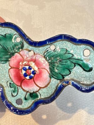 12 Chinese Canton enamel hanging ornaments, 18/19th C. — foto 11
