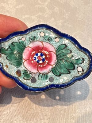 12 Chinese Canton enamel hanging ornaments, 18/19th C. — foto 13