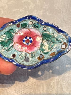 12 Chinese Canton enamel hanging ornaments, 18/19th C. — foto 16