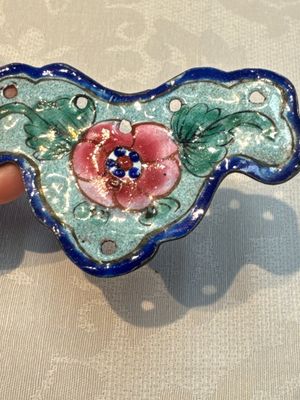 12 Chinese Canton enamel hanging ornaments, 18/19th C. — foto 18