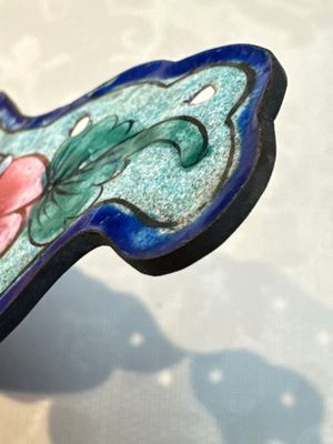 12 Chinese Canton enamel hanging ornaments, 18/19th C. — foto 19