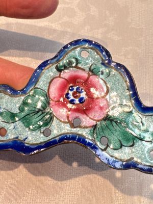 12 Chinese Canton enamel hanging ornaments, 18/19th C. — foto 21