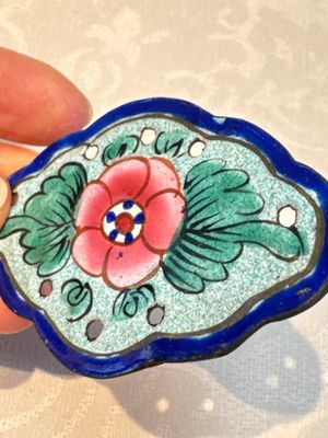 12 Chinese Canton enamel hanging ornaments, 18/19th C. — foto 23