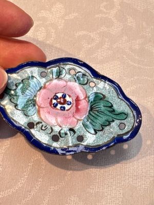 12 Chinese Canton enamel hanging ornaments, 18/19th C. — foto 24