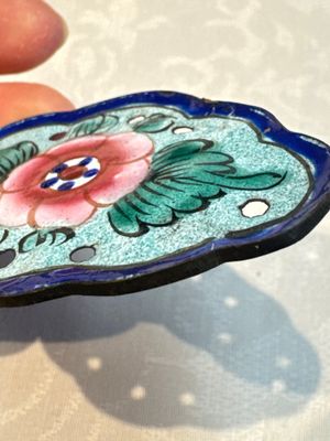 12 Chinese Canton enamel hanging ornaments, 18/19th C. — foto 25