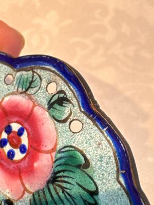 12 Chinese Canton enamel hanging ornaments, 18/19th C. — foto 26