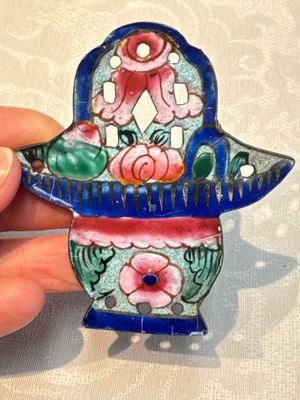 12 Chinese Canton enamel hanging ornaments, 18/19th C. — foto 27