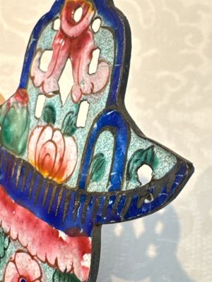 12 Chinese Canton enamel hanging ornaments, 18/19th C. — foto 32
