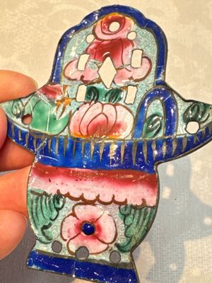 12 Chinese Canton enamel hanging ornaments, 18/19th C. — foto 34