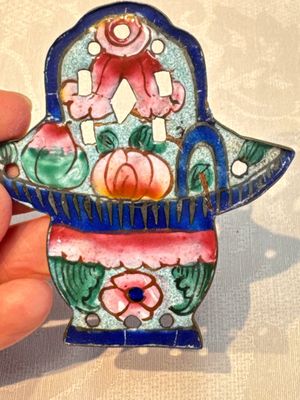 12 Chinese Canton enamel hanging ornaments, 18/19th C. — foto 37