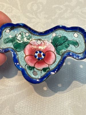 12 Chinese Canton enamel hanging ornaments, 18/19th C. — foto 41