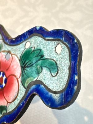 12 Chinese Canton enamel hanging ornaments, 18/19th C. — foto 43