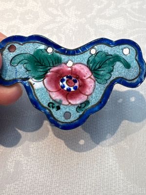 12 Chinese Canton enamel hanging ornaments, 18/19th C. — foto 46