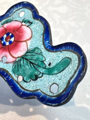 12 Chinese Canton enamel hanging ornaments, 18/19th C. — foto 49
