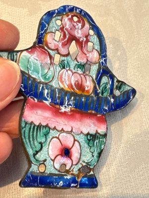 12 Chinese Canton enamel hanging ornaments, 18/19th C. — foto 5