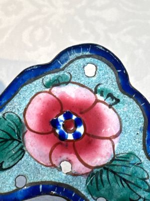 12 Chinese Canton enamel hanging ornaments, 18/19th C. — foto 50