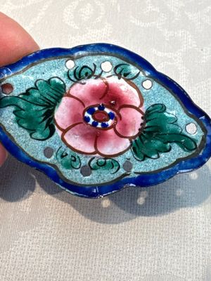 12 Chinese Canton enamel hanging ornaments, 18/19th C. — foto 54