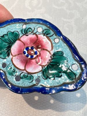 12 Chinese Canton enamel hanging ornaments, 18/19th C. — foto 55