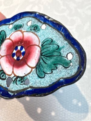 12 Chinese Canton enamel hanging ornaments, 18/19th C. — foto 57