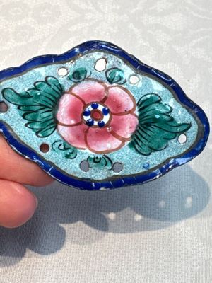 12 Chinese Canton enamel hanging ornaments, 18/19th C. — foto 59