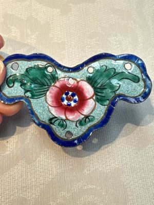12 Chinese Canton enamel hanging ornaments, 18/19th C. — foto 6