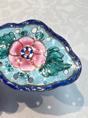 12 Chinese Canton enamel hanging ornaments, 18/19th C. — foto 60