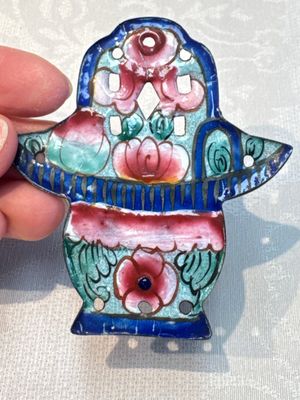 12 Chinese Canton enamel hanging ornaments, 18/19th C. — foto 61