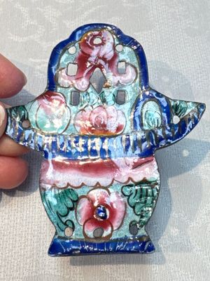 12 Chinese Canton enamel hanging ornaments, 18/19th C. — foto 63