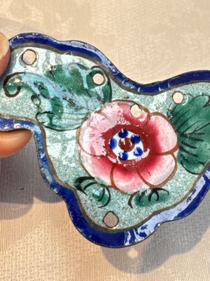 12 Chinese Canton enamel hanging ornaments, 18/19th C. — foto 8