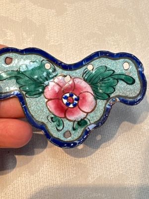 12 Chinese Canton enamel hanging ornaments, 18/19th C. — foto 9