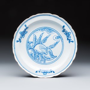 13 blue, white and polychrome Dutch Delft plates — photo 14