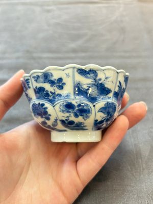 13 Chinese blue and white cups and 15 saucers, Kangxi — 照片 49